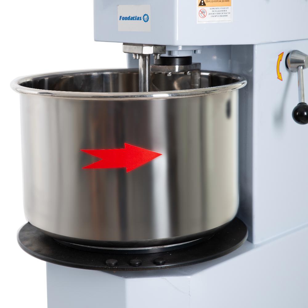 Тестомес спиральный THS-30A Foodatlas Eco - 8