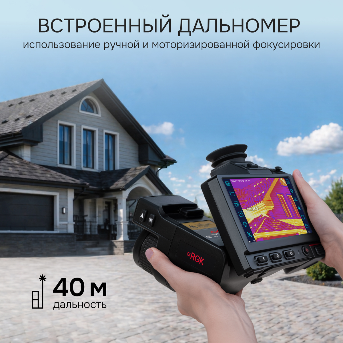 Тепловизор RGK TL-640 Pro с поверкой - 8